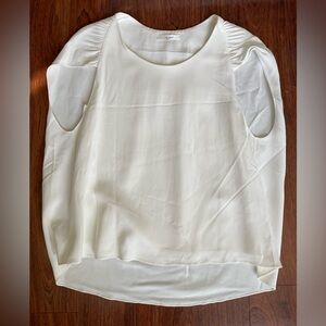 The Row Cream Blouse